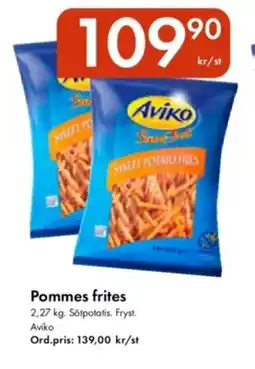 Snabbgross AVIKO Pommes frites erbjuda