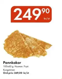 Snabbgross Pannkakor erbjuda