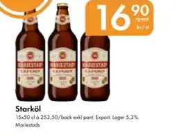 Snabbgross Starköl erbjuda