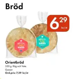 Snabbgross GARANT Orientbröd erbjuda
