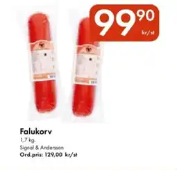 Snabbgross Falukorv erbjuda