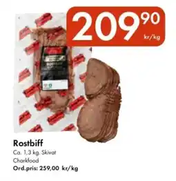 Snabbgross Rostbiff erbjuda