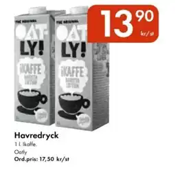 Snabbgross OATLY Havredryck erbjuda