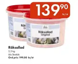 Snabbgross IDA Räksallad erbjuda