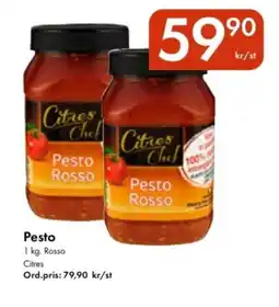 Snabbgross CITRES Pesto erbjuda