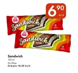 Snabbgross SIA GLASS Sandwich erbjuda