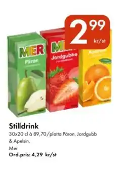Snabbgross MER Stilldrink erbjuda