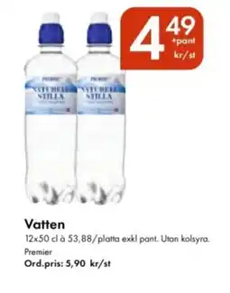 Snabbgross PREMIER Vatten erbjuda