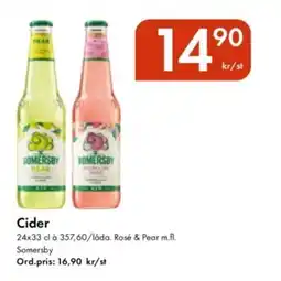Snabbgross SOMERSBY Cider erbjuda