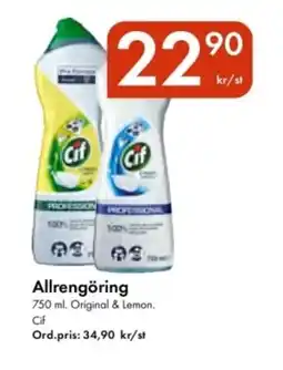 Snabbgross CIF Allrengöring erbjuda