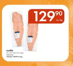 Snabbgross Laxfilé erbjuda