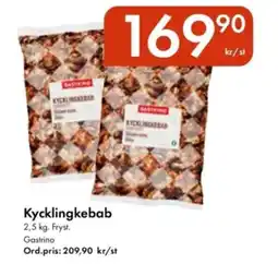 Snabbgross GASTRINO Kycklingkebab erbjuda