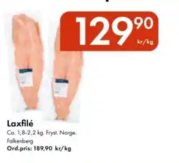 Snabbgross Laxfilé erbjuda