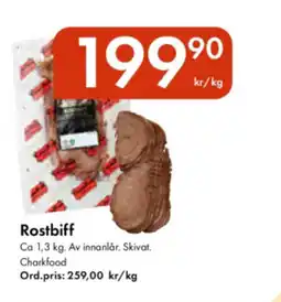 Snabbgross Rostbiff erbjuda