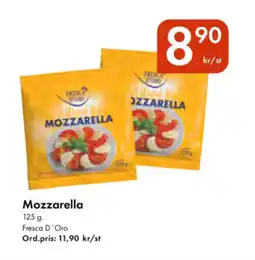 Snabbgross FRESCA D'ORO Mozzarella erbjuda