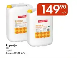 Snabbgross GASTRINO Rapsolja erbjuda