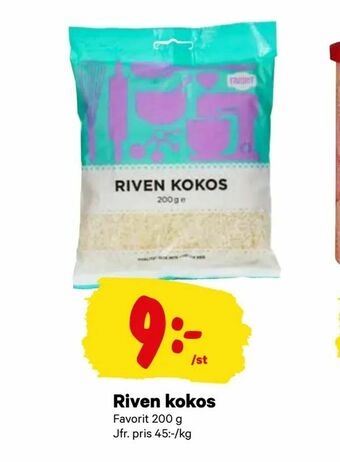City Gross Riven kokos erbjuda
