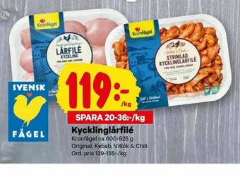 City Gross Kycklinglårfilé erbjuda