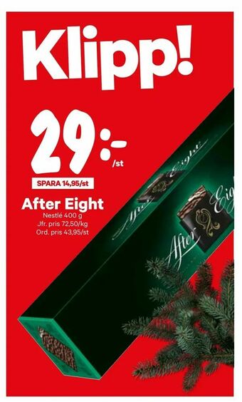 City Gross After Eight erbjuda