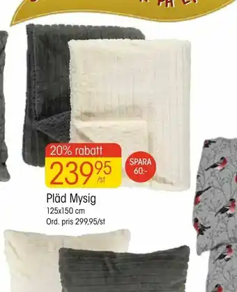 Pläd Mysig