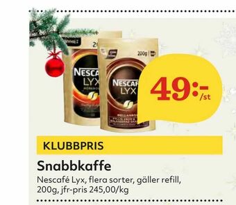 Hemköp Snabbkaffe erbjuda
