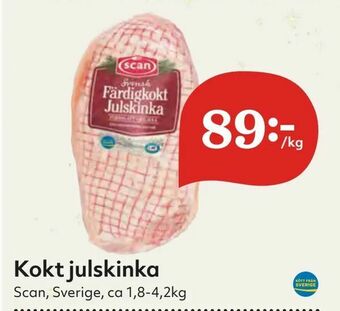 Hemköp Kokt julskinka erbjuda
