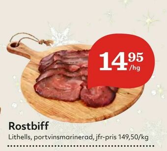 Hemköp Rostbiff erbjuda