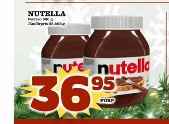 Nelins Nutella erbjuda