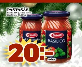 Nelins Pastasås erbjuda