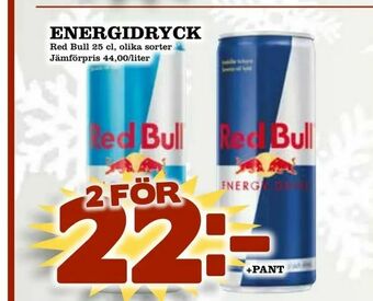 Nelins Energidryck erbjuda