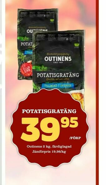 Nelins Potatisgratäng erbjuda