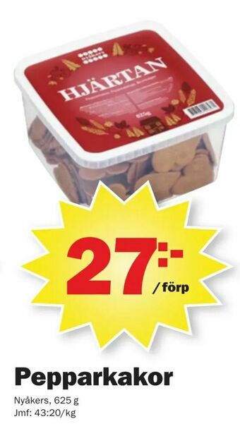 Pekås Pepparkakor erbjuda
