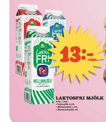 Prisma Mat Laktosfri mjölk erbjuda