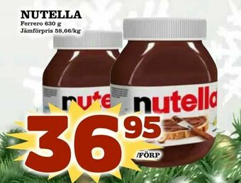 Prisma Mat Nutella erbjuda