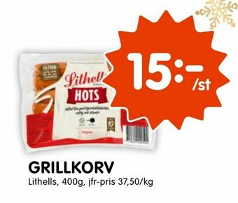 Tempo Grillkorv erbjuda