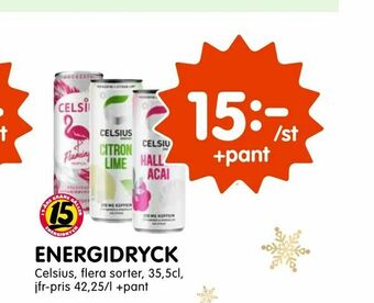 Tempo Energidryck erbjuda