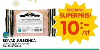 Tempo SKIVAD JULSKINKA erbjuda