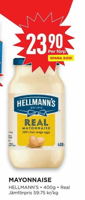 Willys Mayonnaise erbjuda