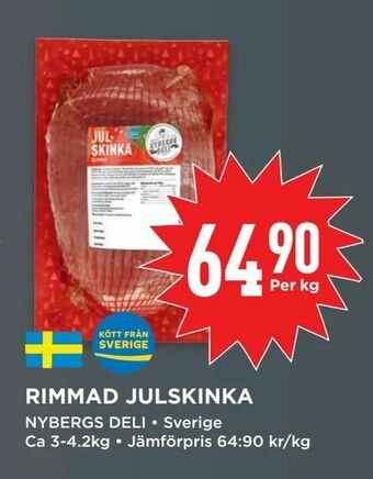 Willys Rimmad julskinka erbjuda