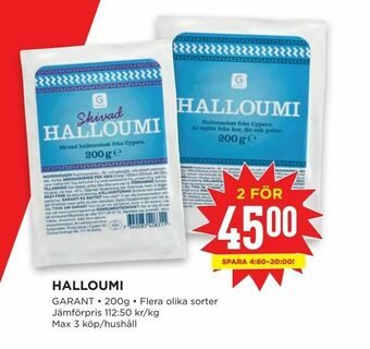 Willys Halloumi erbjuda