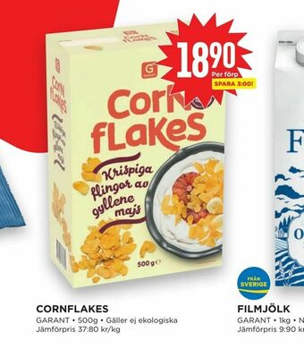 Willys Hemma Cornflakes erbjuda