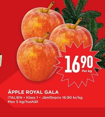 Willys Hemma Äpple royal gala erbjuda