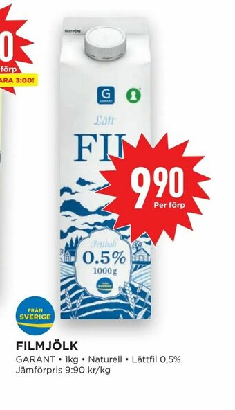 Willys Hemma Filmjölk erbjuda