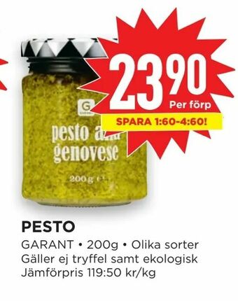 Willys Hemma Pesto erbjuda