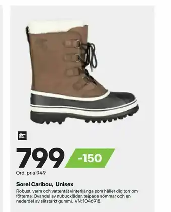 XXL Sorel Caribou, Unisex erbjuda