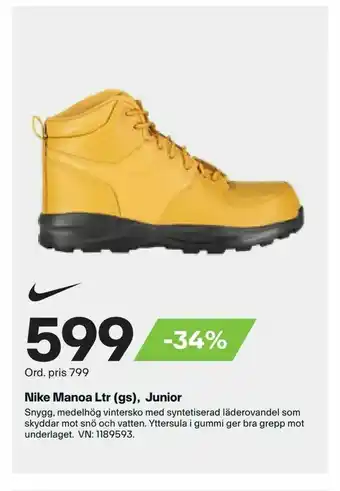 XXL Nike Manoa Ltr (gs), Junior erbjuda
