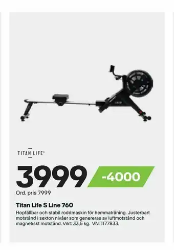 Titan Life S Line 760