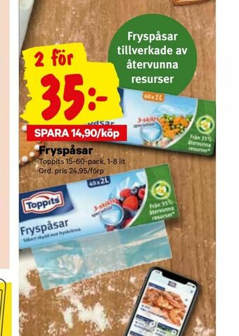 City Gross Fryspåsar erbjuda