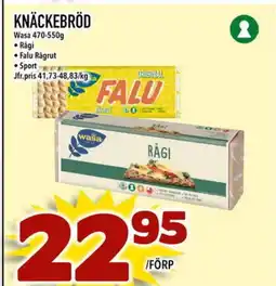Din Mat KNÄCKEBRÖD erbjuda