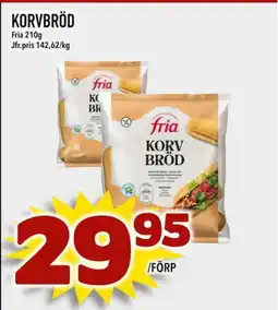 Din Mat KORVBRÖD erbjuda